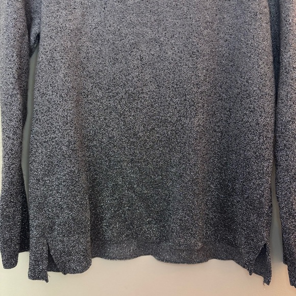 Liz Claiborne Career Metallic Knit Long Sleeve Top – Size L - Picture 7 of 8